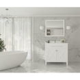 thumbnail image 2 of Laviva Wimbledon 36" Wood Cabinet with Quartz Countertop in White, 2 of 8