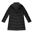 thumbnail image 6 of Mgmyaa Women's Down Jacket for Winter, Thickened Fleece Lined Mid-Length Quilted Coat, Waterproof Long Sleeve Outerwear, 6 of 8
