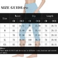 thumbnail image 2 of Yifymode High Waisted Capri Leggings for Women Tummy Control Butt Lifting Workout Tights with Pockets,Blue 2XL, 2 of 2