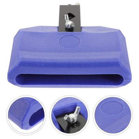 OUNONA Jam Block Latin Percussion Block Drum Musical Instrument Drums And Percussion Drum Accessory ( Blue )