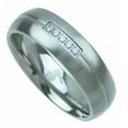thumbnail image 2 of Indestructible Titanium Wedding Rings for Men & Mens Titanium Wedding Bands Makes Top Gifts for Men, 2 of 5