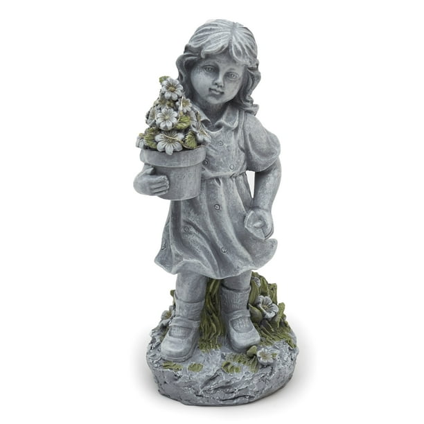 Ceramic Solar Lighted Child Garden Statue For Outdoors Girl Com - Ceramic Garden Statues Ceramic Solar Lighted Child Garden Statue For Outdoors Girl Com - Ceramic Garden Statues