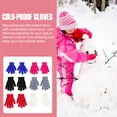 thumbnail image 6 of LIYUNMIAO 30 Pairs Kids Winter Stretchy Full Finger Knit for Boys 7-11, 6 of 7