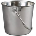 thumbnail image 1 of Cubo Redondo de Acero Inoxidable Pesado Advance Pet Products 1 Cuarto de galón, 1 of 6