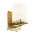 thumbnail image 2 of Wry Lighting Maddox 1-light Vanity in Brushed Champagne Brass, 2 of 6