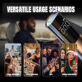 thumbnail image 3 of Dosaele Professional Breathalyzer - Portable  USB-C Rechargeable & Touch-Free Tech  Instant BAC Results For Travel  Home  Parties, 3 of 7