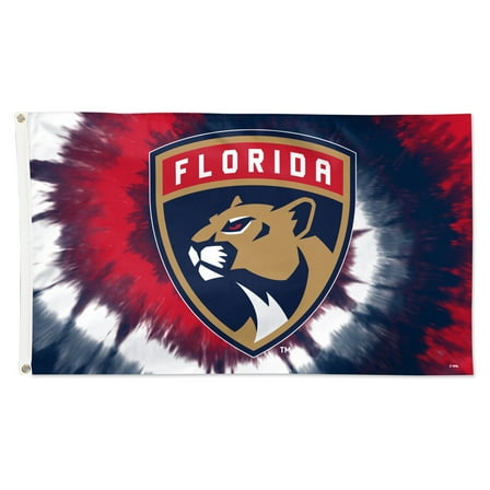 WinCraft Florida Panthers 3' x 5' Tie-Dye Deluxe Single-Sided Flag