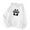 White, variant on DDAPJ pyju Womens Cute Graphic Hoodie Flash Sale, Dog Paw Print Hooded Sweatshirt Loose Casual Pocket Hoodies Long Sleeve Drawstring Pullover Sweatshirts Gift for Teen Girls