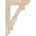 thumbnail image 3 of Ekena Millwork 5 1/2"W x 28"D x 40"H Balboa Slat Smooth Bracket, Douglas Fir, 3 of 4