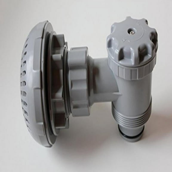 On / Off Plunger Valve with Strainer for Easy Set, Frame Set & Ultra Frame Pools Intex Compatible