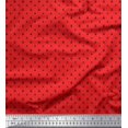 thumbnail image 1 of Soimoi Poly Georgette Fabric Hash Sign Geometric Print Fabric by The Yard 42 Inch Wide, 1 of 3