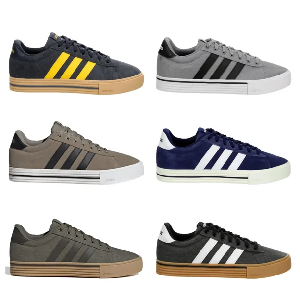 Adidas Daily 4.0 Mens Canvas Ortholite Low Top Casual Fashion Sneakers Shoe
