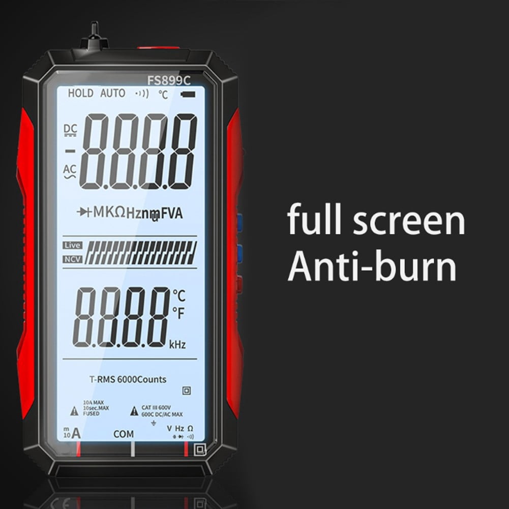 Multimeter with USB C Charging Capability for Accurate Electrical Readings