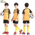 thumbnail image 1 of Kids Football Jersey Personalized Custom Boy Soccer Jersey Set Polyester Soccer Uniform Breathable Football Uniform For Children, 1 of 6