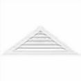 thumbnail image 3 of Ekena Millwork GVPTR84X2801SF Support de Surface Triangulaire PVC Évent Gable, Blanc Imprimé d'Usine, 3 of 4