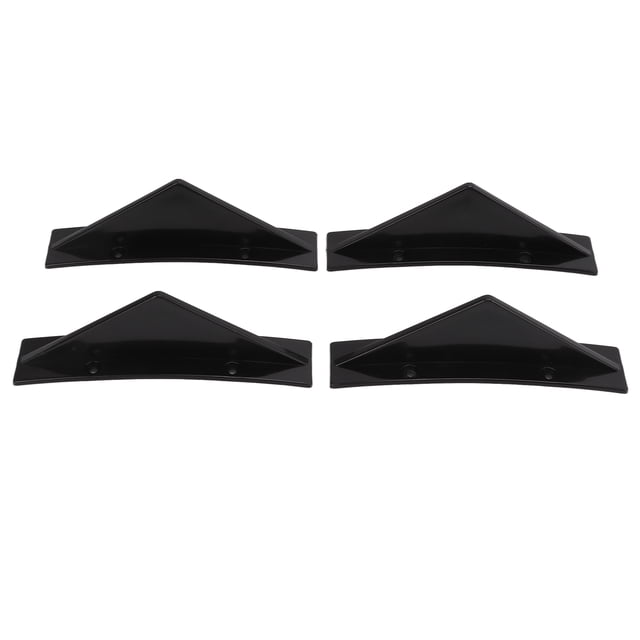Rear Bumper Shark Fin,4pcs Rear Bumper Diffuser Rear Bumper Spoiler Rear Bumper Diffuser Highly Versatile
