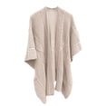 thumbnail image 7 of APEXFWDT Women's Shawl Wrap Poncho Cape Open Front Cardigan Shawls for Fall Winter Knit Shawl Wrap for Women Ladies Fringe Knitted Cardigan Cape, 7 of 7
