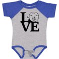 thumbnail image 3 of Inktastic I Love Pigs 2 Boys or Girls Baby Bodysuit, 3 of 5