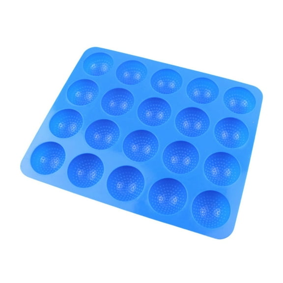 Jesscasday 20 Cavity Silicone Round Ball Mold For Baking Cake Chocolate Ice Cubes DIY