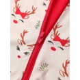 thumbnail image 5 of ATAIKU Christmas Baby Boys Girls Bamboo Viscose Footies, Infant Convertible Pajamas, 2-Way Zipper Sleeper for Baby 3-24M, 5 of 9