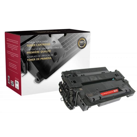 Remanufactured Clover Imaging High Yield MICR Toner Cartridge for CE255X ( 55X), TROY 02-81601-001
