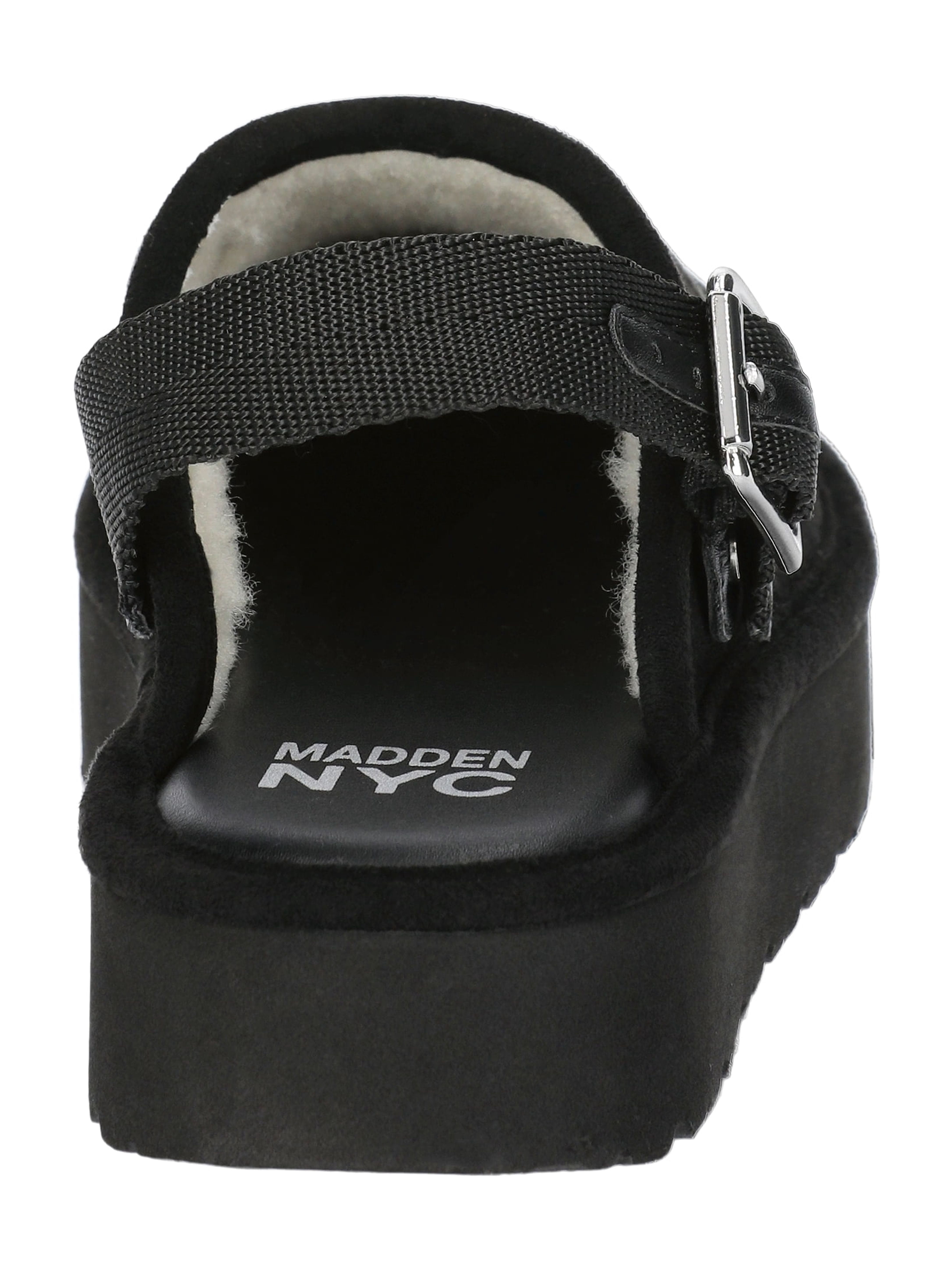 Madden NYC Little and Big Girls' Platform Clogs with Faux Shearling Lining