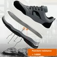 thumbnail image 5 of Safety Trainers Men Steel Toe Cap Trainers Lightweight Safety Shoes Women Work Boots Non-Slip Industrial Breathable, 5 of 7