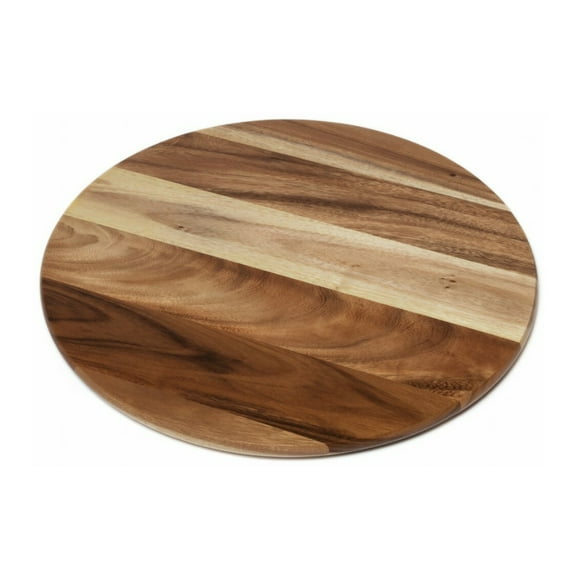 Lipper International Acacia Natural Finish Grand Turntable (20-Inch)