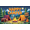 6A, variant on Outdoor Adventure Banner Happy Camper Tent Design Campfire Scene Decorative for Hiking Climbing Trekking