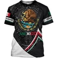 thumbnail image 3 of Personalized Name Mexican Shirts for Men 3D, Customized Mexico Shirts for Men, Mexico Shirts for Women Mexico Shirt (4XL), 3 of 6