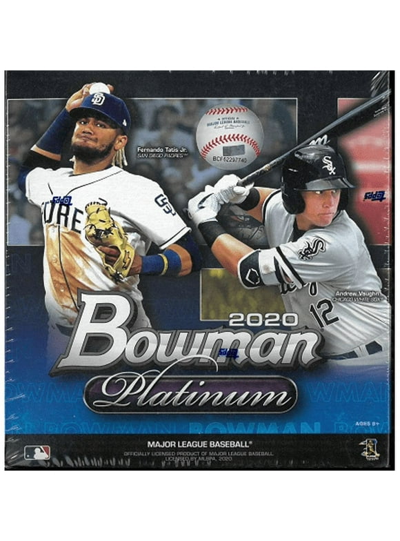 2020 Topps Bowman Platinum MLB Baseball Trading Cards Mega Box