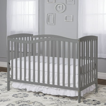 Dream On Me Chelsea 5-in-1 Convertible Crib  Steel Grey