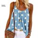 thumbnail image 1 of Top Sin mangas Jumpingount para Mujer Cielo azul Mezcla de algodón XXL, 1 of 2
