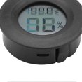 thumbnail image 3 of Mini thermomètre hygromètre numérique LCD rond pour reptiles, 3 of 4