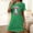 Green, variant on Abomasnow Women's Halloween Nightgown Sleepwear Short Sleeves T Shirt Casual Print Sleepdress Summer Fall Fashion Loose Fit Nightshirts Dresses