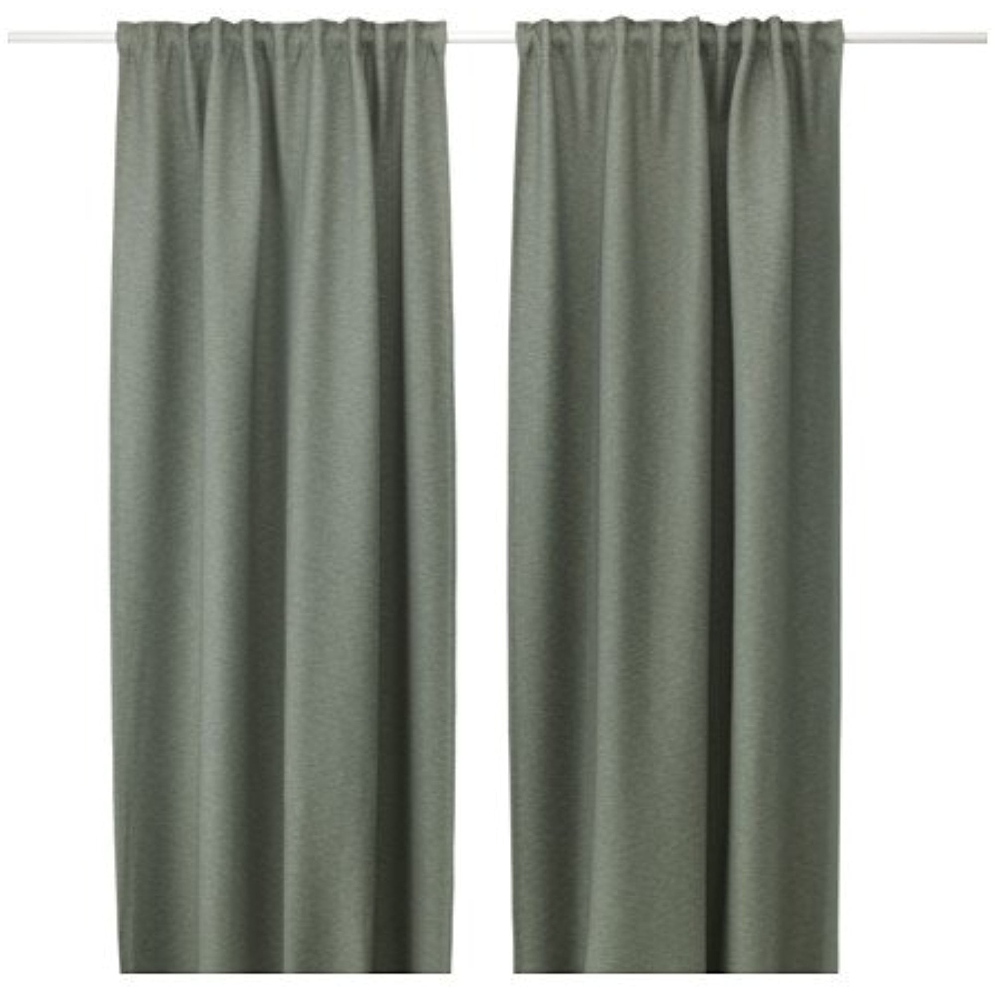 1 pair 57x98 NEW INGELINN Sheer curtains white