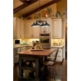 thumbnail image 2 of Westinghouse 6343300 Iron Hill Four-Light Indoor Convertible Chandelier/Semi-Flush Ceiling Fixture, Oil Rubbed Bronze Finish with Highlights, 2 of 5
