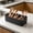 Black, variant on MTBLYS Desktop Storage Box and Wood Cosmetic Storage Basket Remote Control Storage Box Miscellaneous Storage Basket Living Room Coffee Table Storage 10.5 X 5.04 X 3.11 Inches