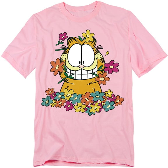 Garfield T-Shirt In The Garden Unisex Graphic Tee For Men & Women