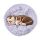 thumbnail image 5 of Cómoda cama redonda de felpa para mascotas para perros, gatos, piel suave, rosquilla, antidesli Romacci Cama de tela, 5 of 7
