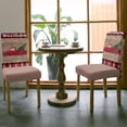 thumbnail image 3 of muroi Merry Christmas Dining Chair Slipcover, Truck Tree Vintage Board Wood Grain Buffalo Check Stretch Covers Removable Parsons Protector for Kitchen Room Banquet Party, Set of 6, 3 of 7