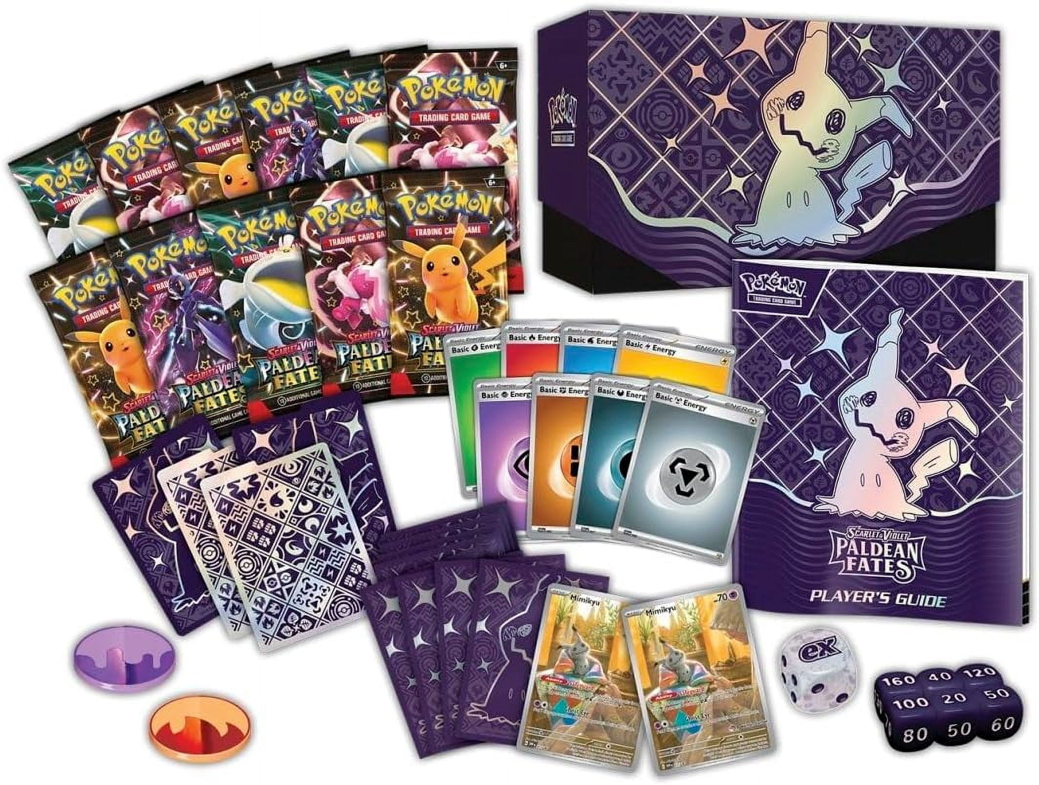 Pokemon TCG: Scarlet & Violet - Paldean Fates Pokemon Center Elite Trainer Box (Mimikyu)