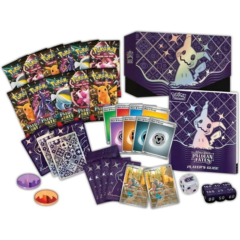 ポケモンカードゲーム Paldean Fates Elite Trainer Box Mimikyu Pokemon TCG: Scarlet & Violet - Paldean Fates Pokemon Center