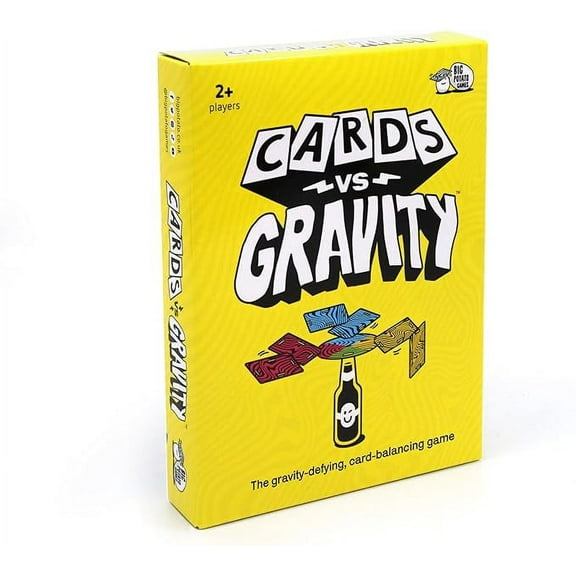 Cards Vs. Gravity Game, Ages 10 and Up 2  Players, Big Potato Games