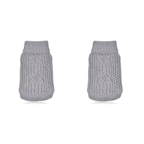 Methold Traje de suéter a rayas para mascotas pequeñas y medianas, abrigo de Animal para correr, chaqueta lavable de fibra acrílica, Type1 NO1