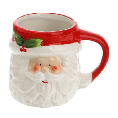 

1pc Practical Santa Claus Cup Water Cup Milk Cup Durable Christmas Cup (Santa Random)