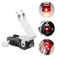 thumbnail image 2 of Wosthever Durable rojo LED ciclismo luz de freno en forma de V para bicicleta de carretera bicicleta de montaña Ciclismo, 2 of 6