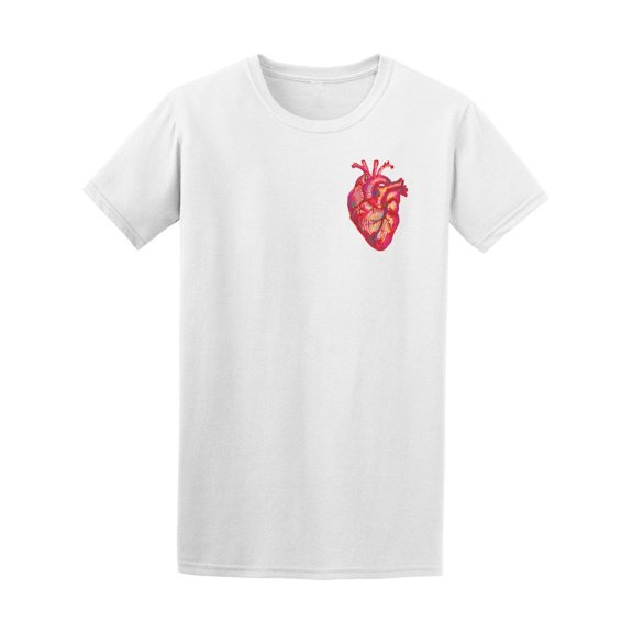 Anatomical Red Heart Men's Tee - Image by Shutterstock