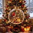 thumbnail image 6 of Eagokdc Christmas Light‑Up Globe Hanging Ornaments Clear Ball Decorations, Farmhouse Hanging Decor for Christmas Tree Wall Window Ceiling, 6 of 6