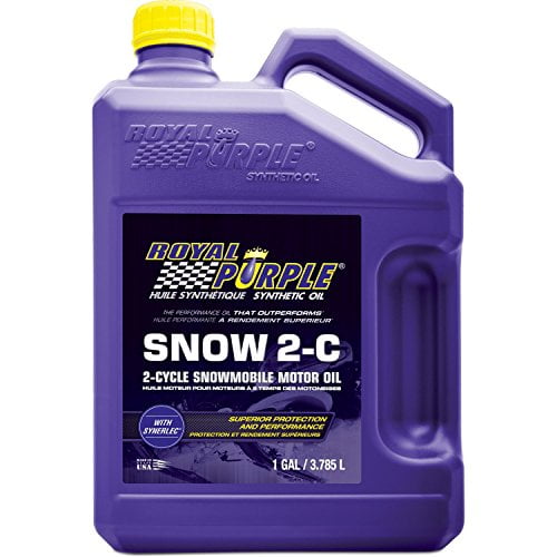 Royal Purple 04511 Snow 2C High Performance Synthetic 2Cycle Snowmobile Oil 1 Gallon Royal Purple 04511 Snow 2C High Performance Synthetic 2Cycle Snowmobile Oil 1 Gallon